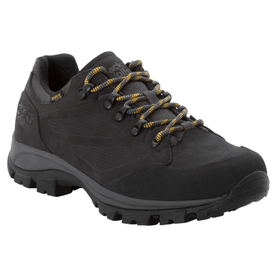 Jack Wolfskin Buty trekkingowe Rebellion Texapore Low (Trekking, skóra nubukowa, wodoodporne) szary phantom męskie